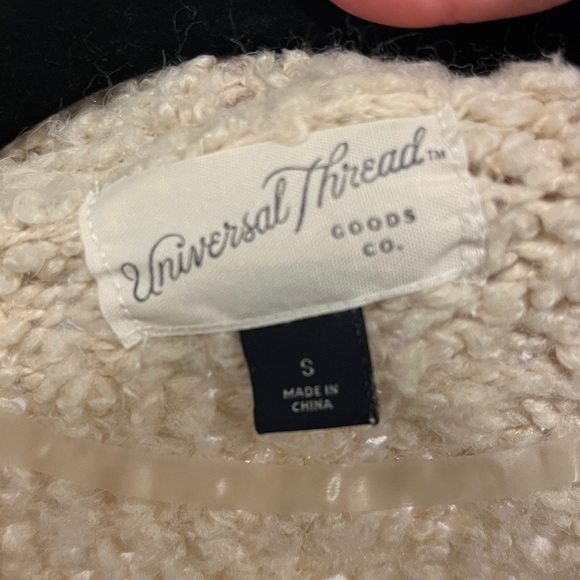 Universal Thread Beige Textured Sweater - Picture 3 of 3